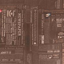 BLACK, NEWSPAPER AND INSECTS