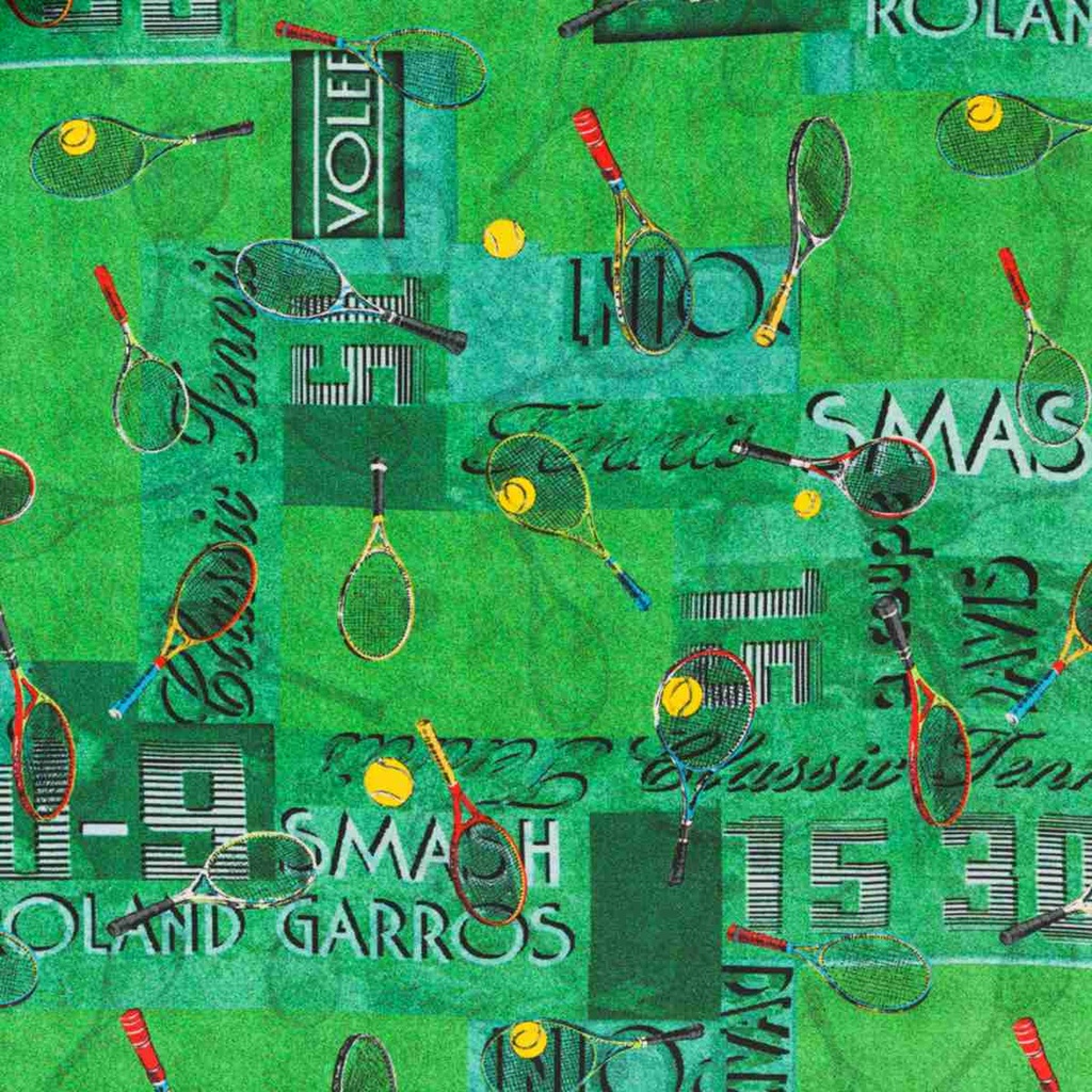 GREEN, TENNIS