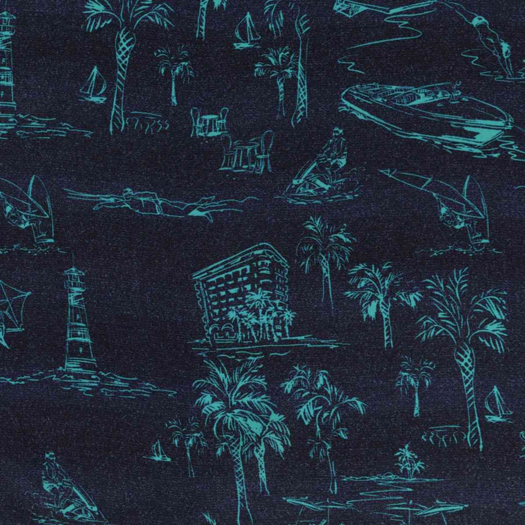 DARK BLUE, BEACH