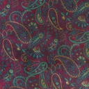BURGUNDY, PAISLEYS