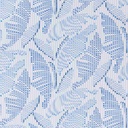 LIGHT BLUE, LEAVES DESIGN
