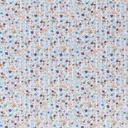 LIGHT BLUE, STRIPES AND MINI FLOWERS DESIGN