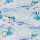 LIGHT BLUE, BEACH DESIGN