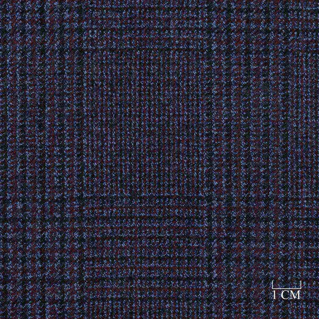 BLUE, RED CHECKS