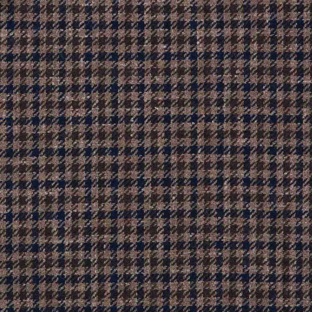 BROWN,BLUE CHECKS