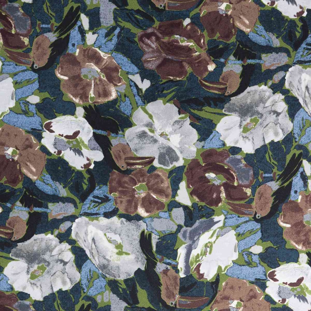 FLOWERS AND BIRDS