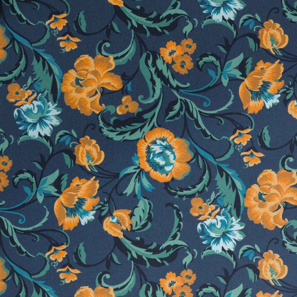 BLUE, YELLOW FLOWERS