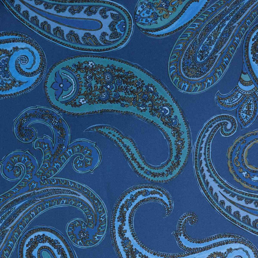BLUE PAISLEY