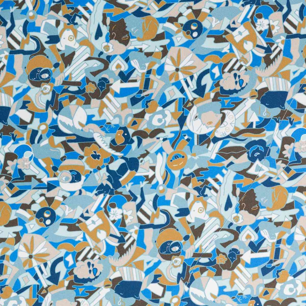 BLUE TOYS PATTERN