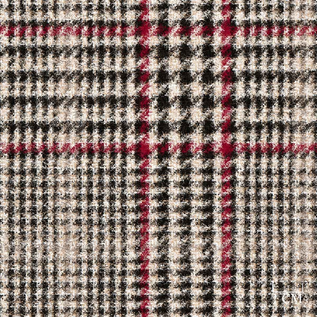 DARK KHAKI,RED CHECKS