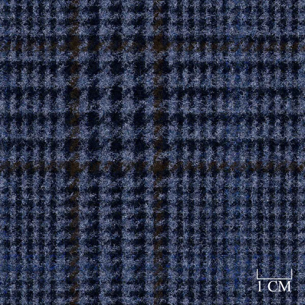 BLUE,BROWN CHECKS