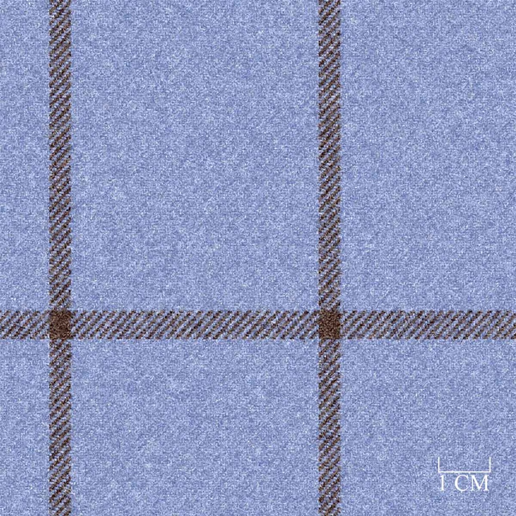 BLUE,BROWN CHECKS