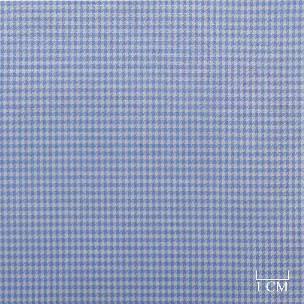 BLUE, HOUNDSTOOTH
