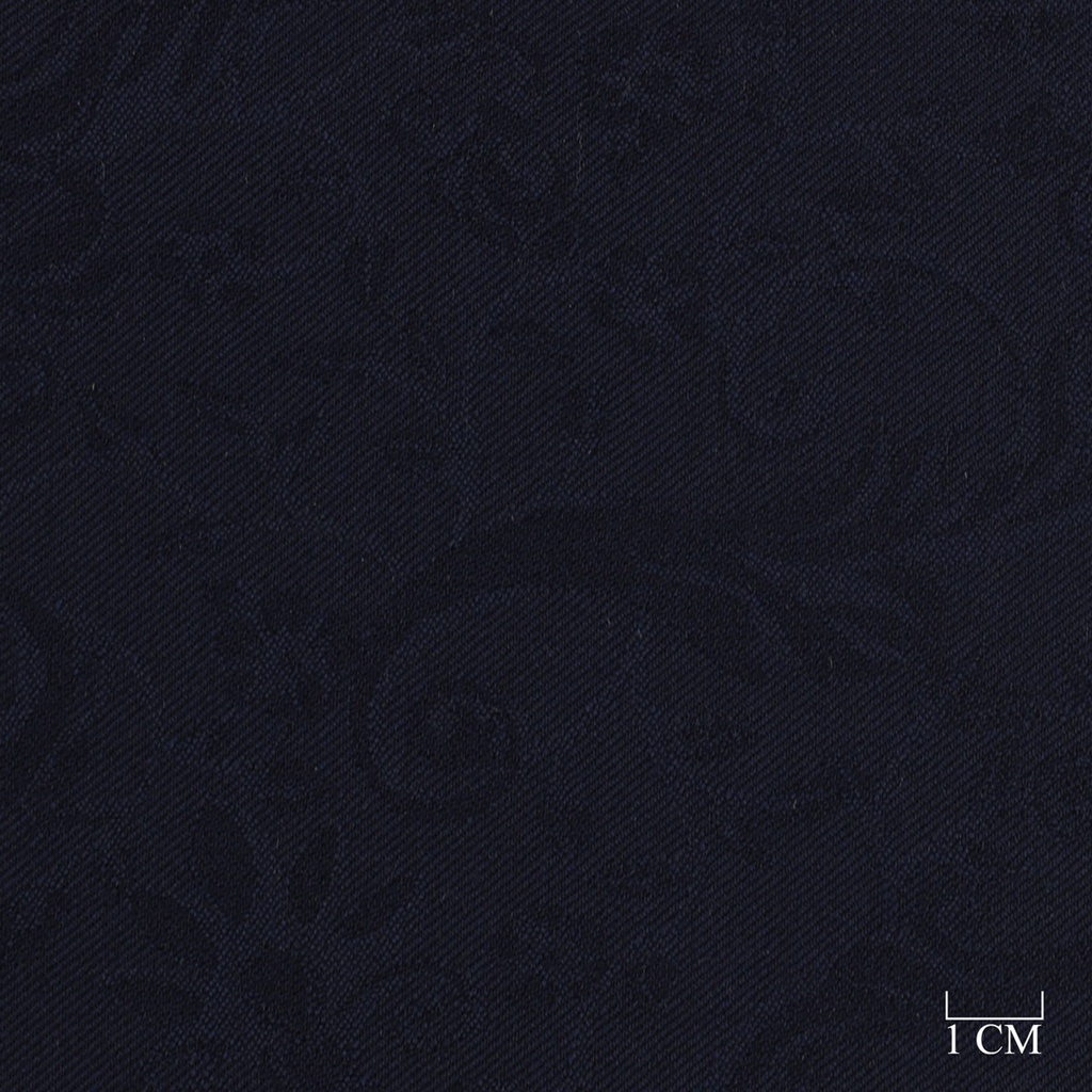 BLUE, JACQUARD
