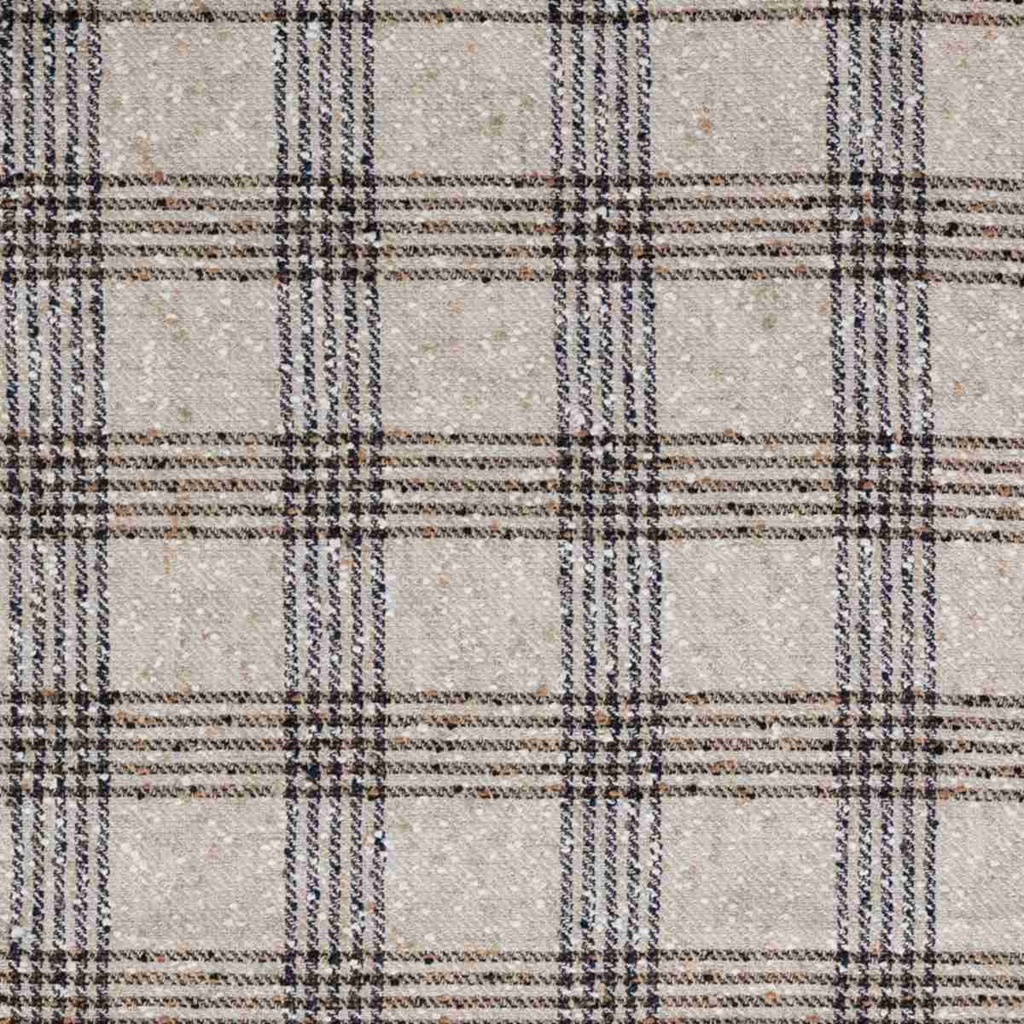 BEIGE, BROWN CHECKS