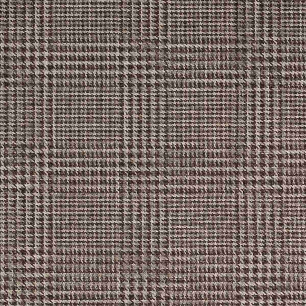 KHAKI, BROWN CHECKS