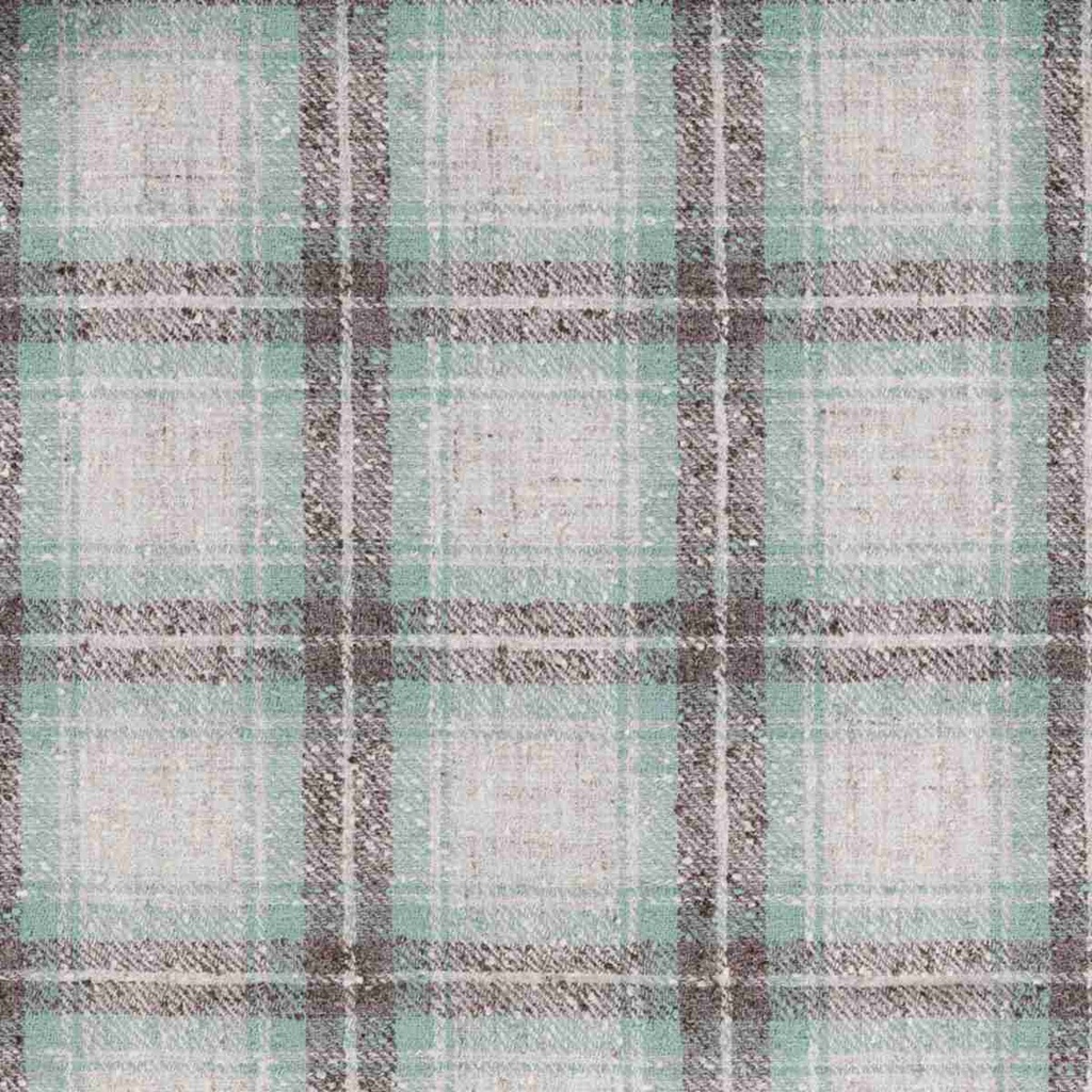 GREEN, BROWN CHECKS