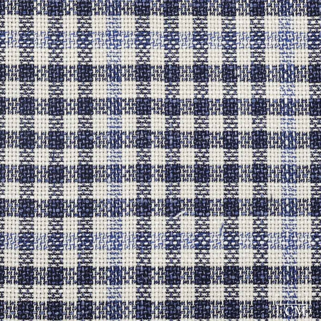BLUE, BEIGE CHECKS