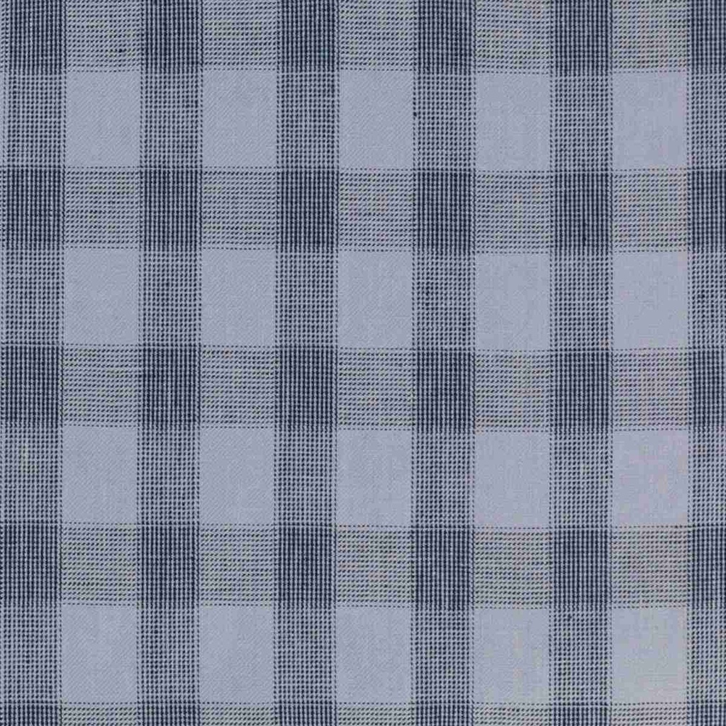 LIGHT BLUE, NAVY CHECKS
