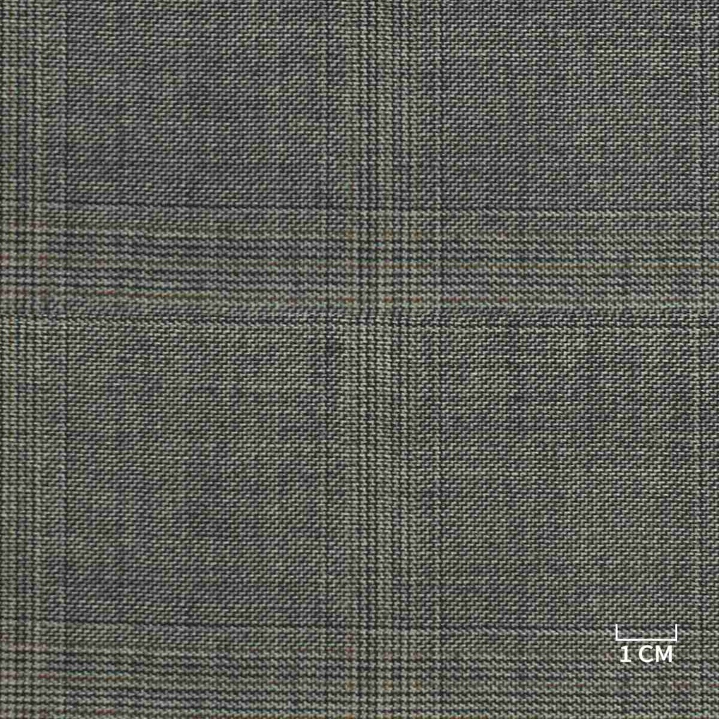 GREY, BROWN CHECKS