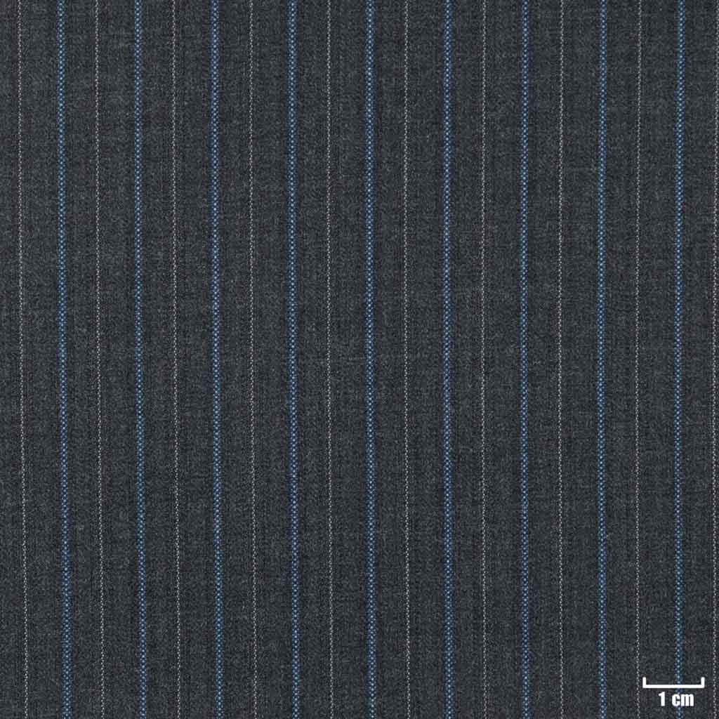MEDIUM GREY, BLUE STRIPES