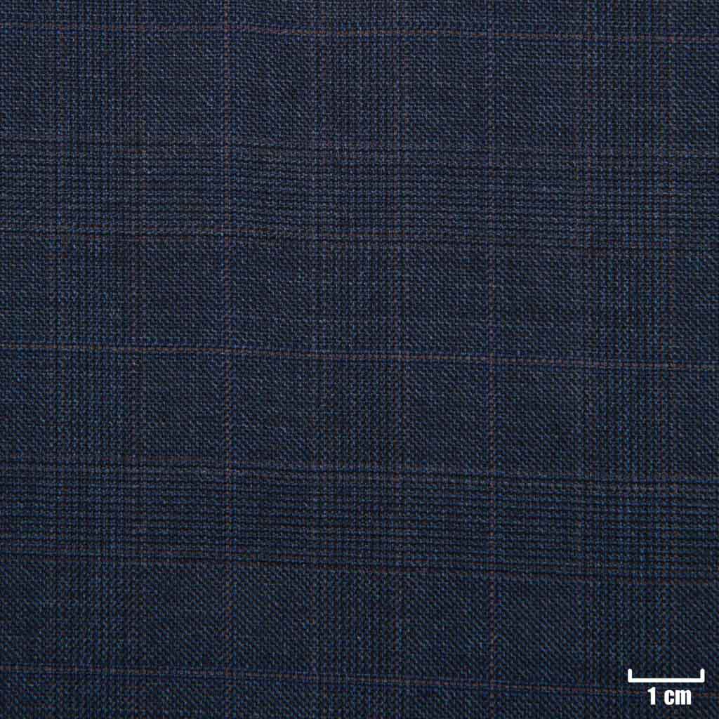 BLUE, BROWN CHECKS