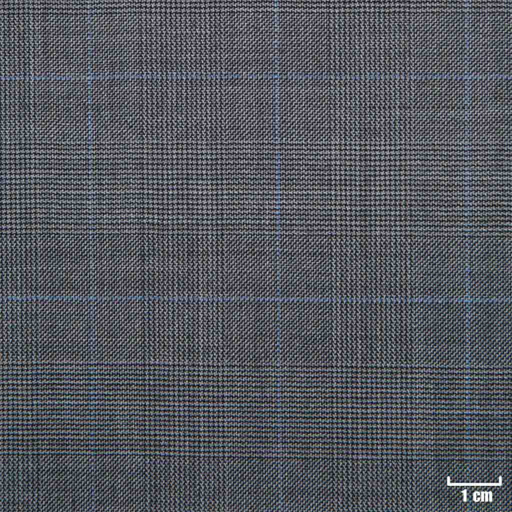 MEDIUM GREY, BIG BLUE CHECKS