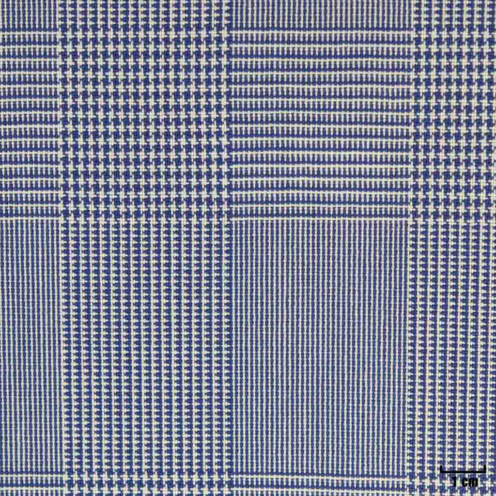 LIGHT BLUE, BIG CHECKS (4 PLY)