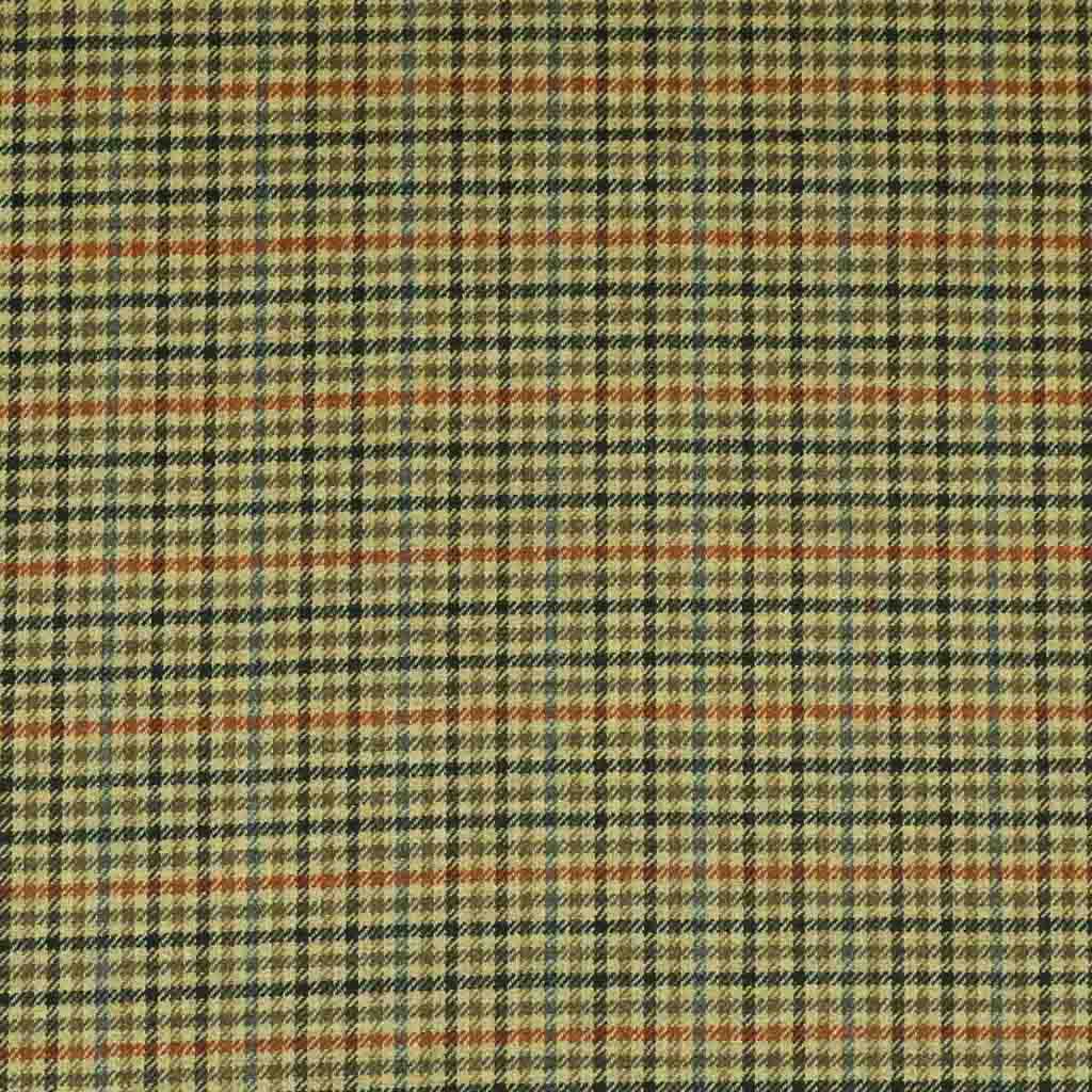 GREEN, BLUE/ORANGE CHECKS (ST# 19058)