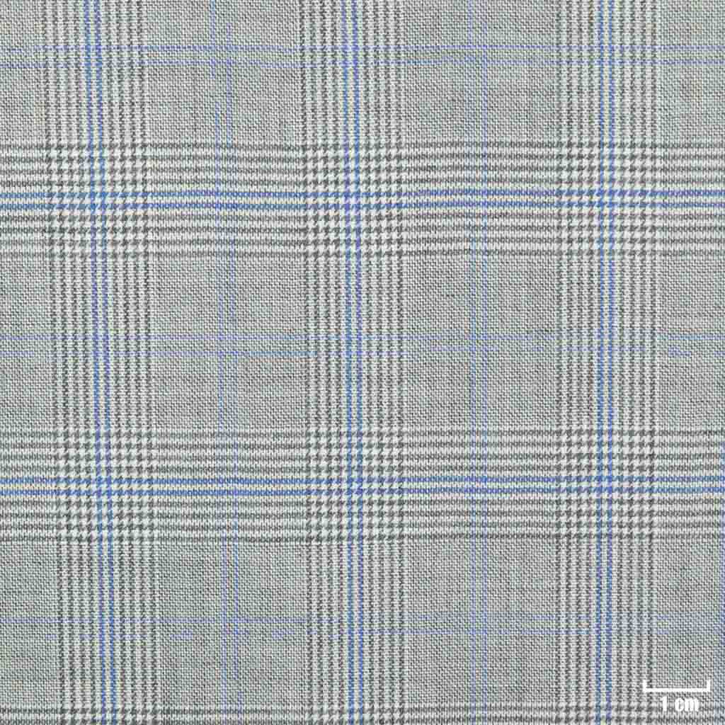 GREY, BLUE CHECKS