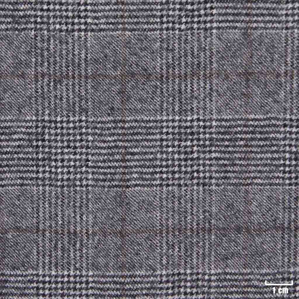 GREY, BROWN CHECKS