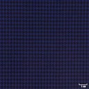 BLUE, BLACK HOUNDSTOOTH
