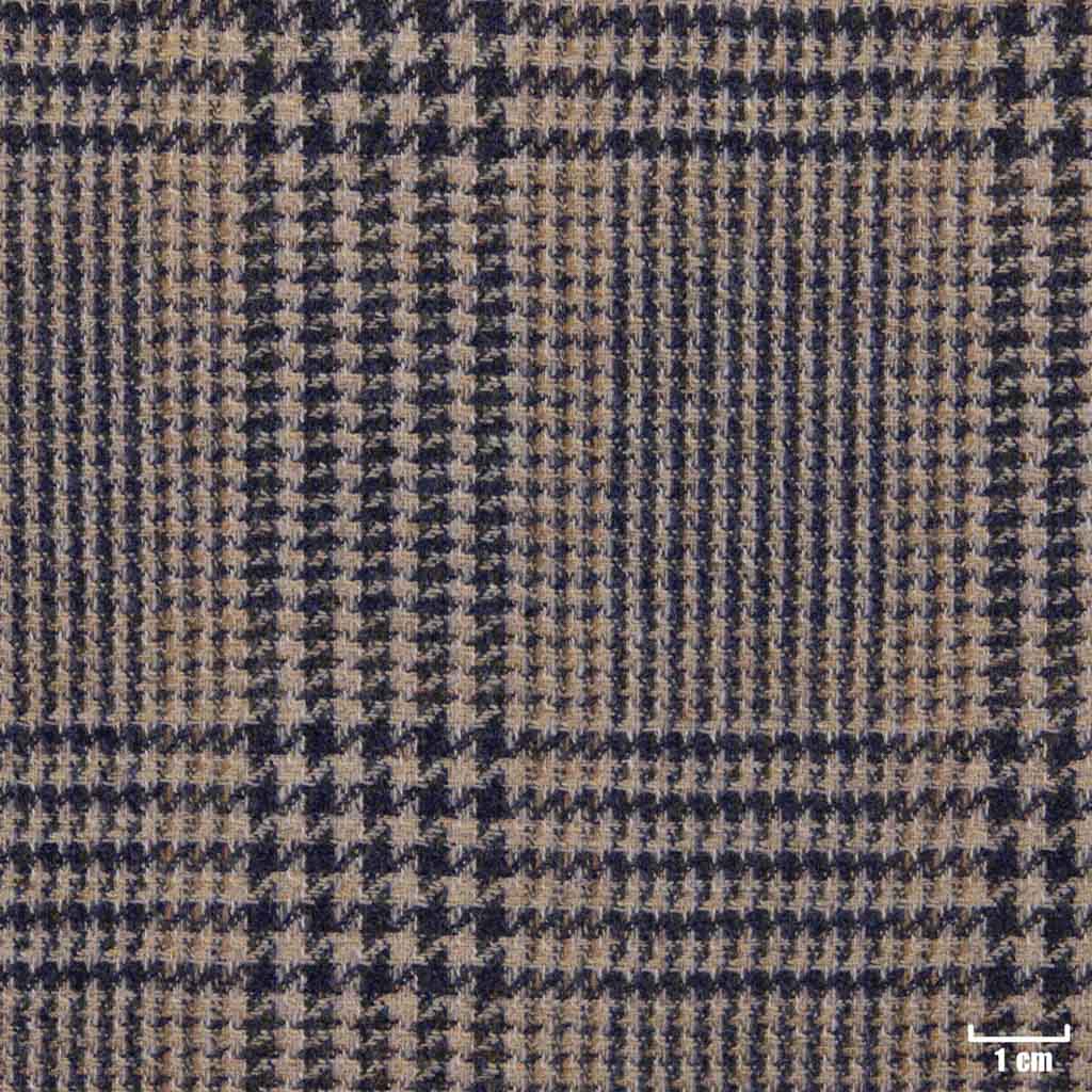 TAN, BLUE CHECKS