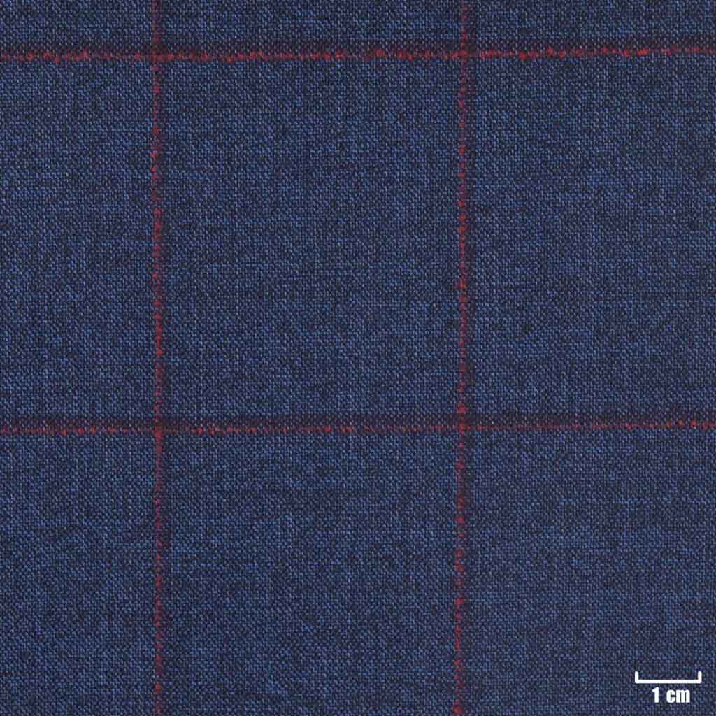 DARK BLUE, RED CHECKS