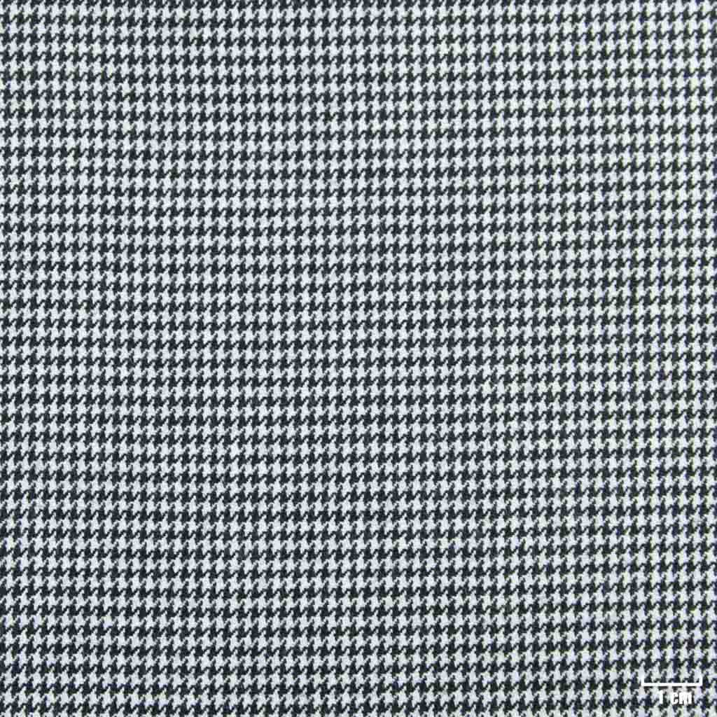 WHITE, BLACK HOUNDSTOOTH
