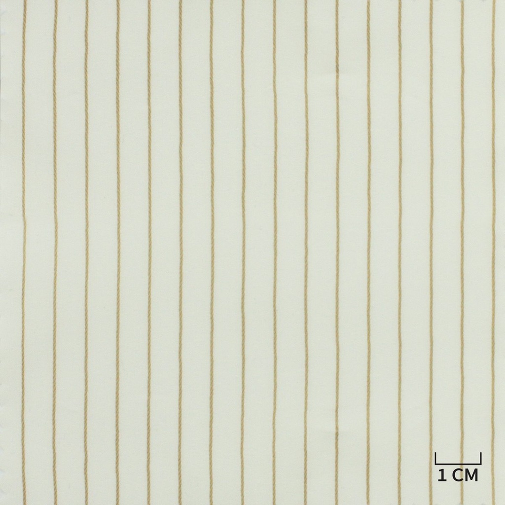 WHITE, KHAKI STRIPES