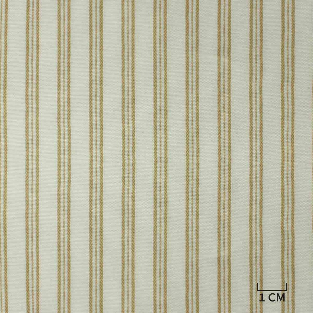 WHITE, KHAKI STRIPES