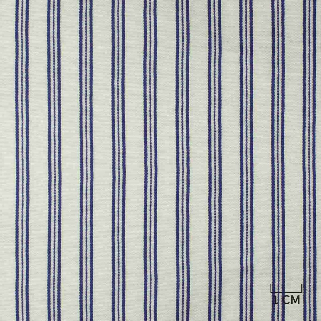 WHITE, BLUE STRIPES