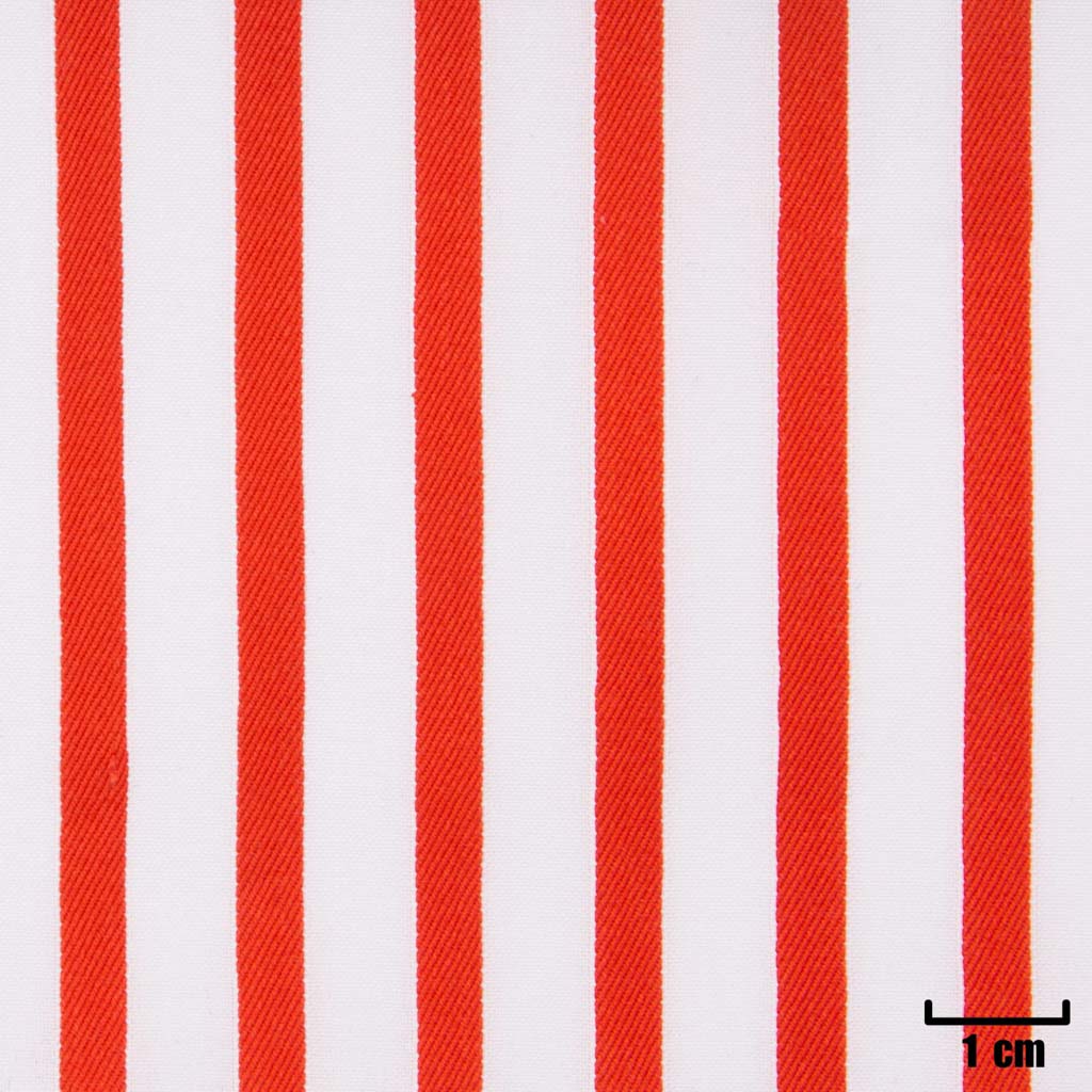 WHITE, RED STRIPES