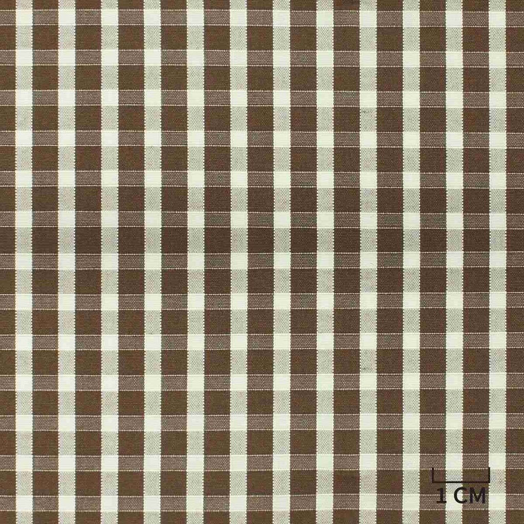 WHITE/BROWN, CHECKS