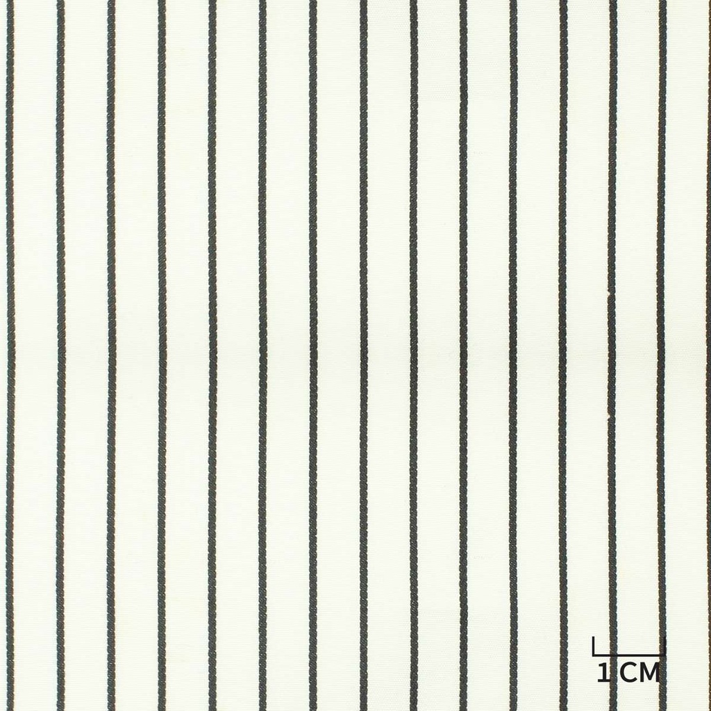 WHITE, BLACK STRIPES