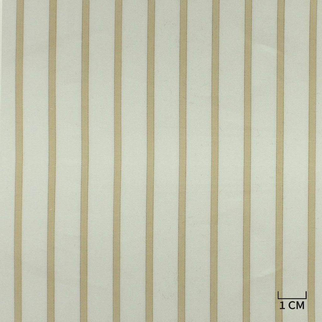 WHITE, KHAKI STRIPES