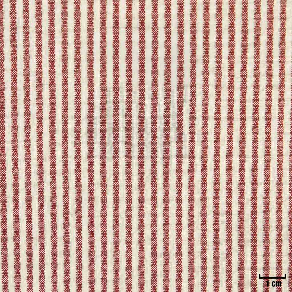 BURGUNDY, STRIPES, SEERSUCKER