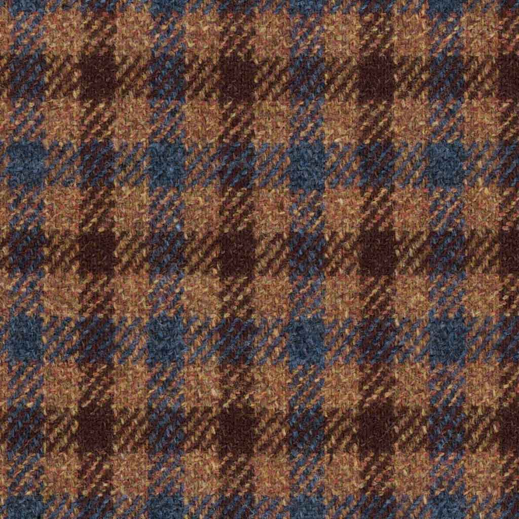 GOLDEN BROWN, BLUE CHECKS