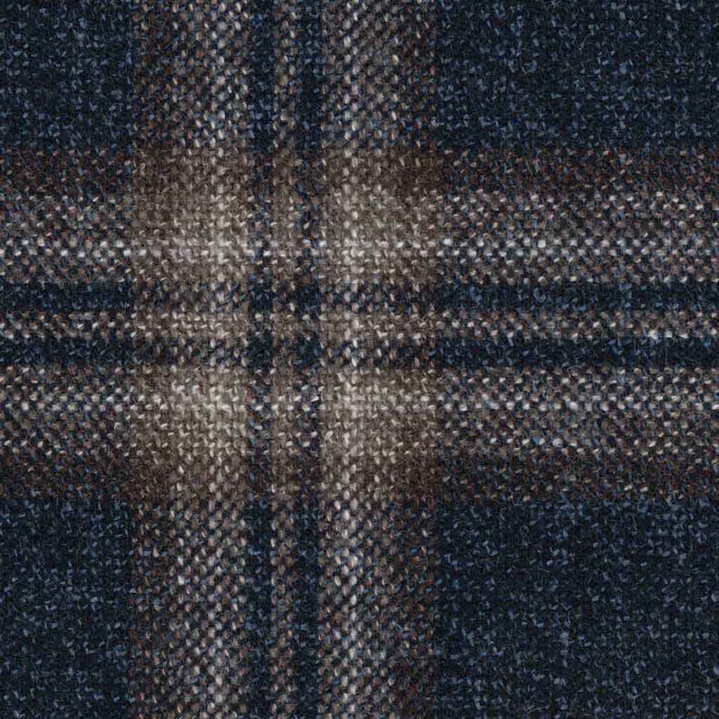 BLUE, GREY CHECKS