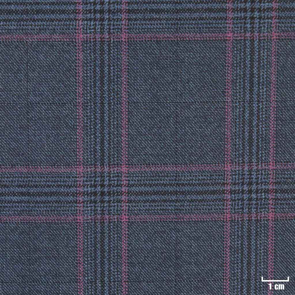 BLUE, PINK CHECKS