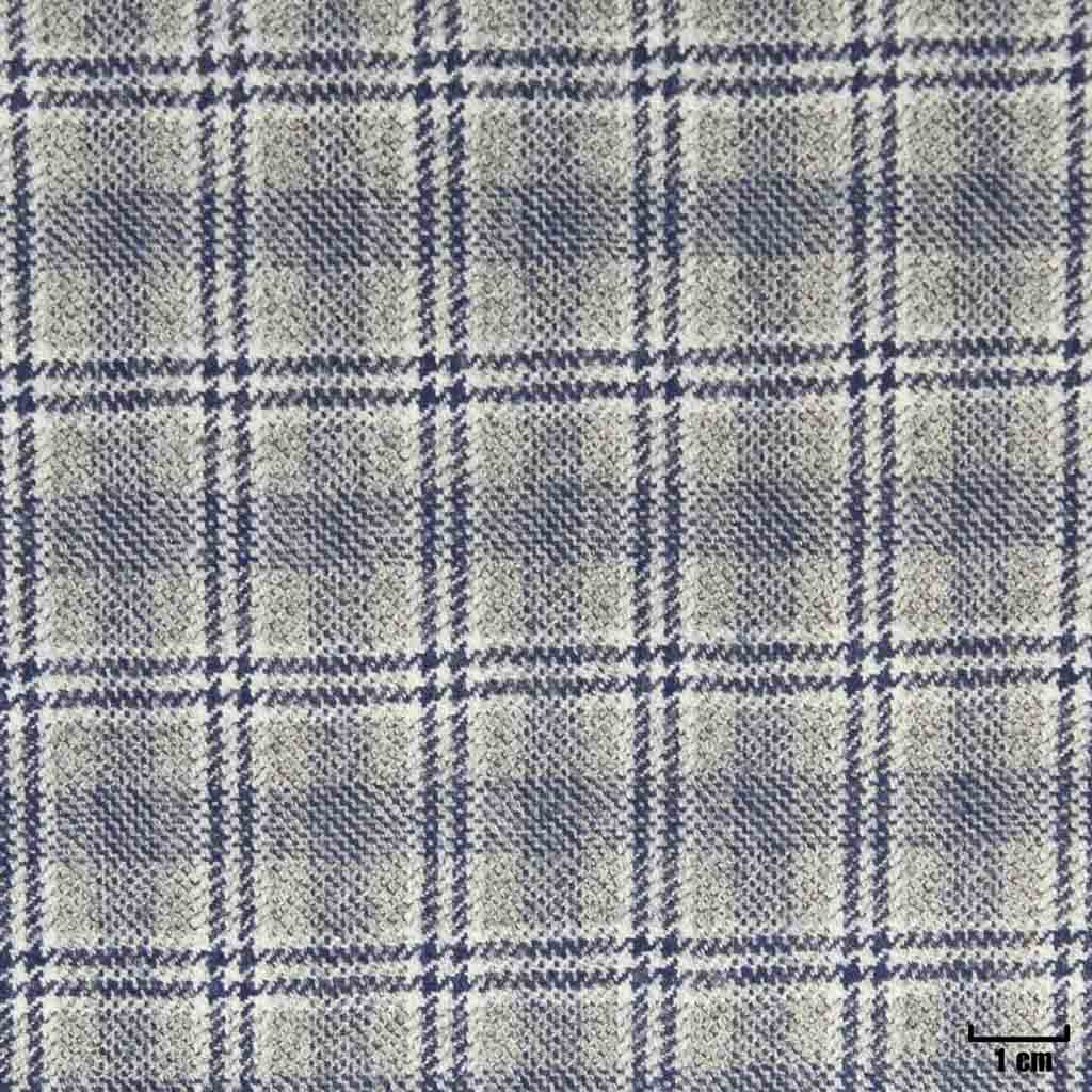 GREY, BLUE CHECKS