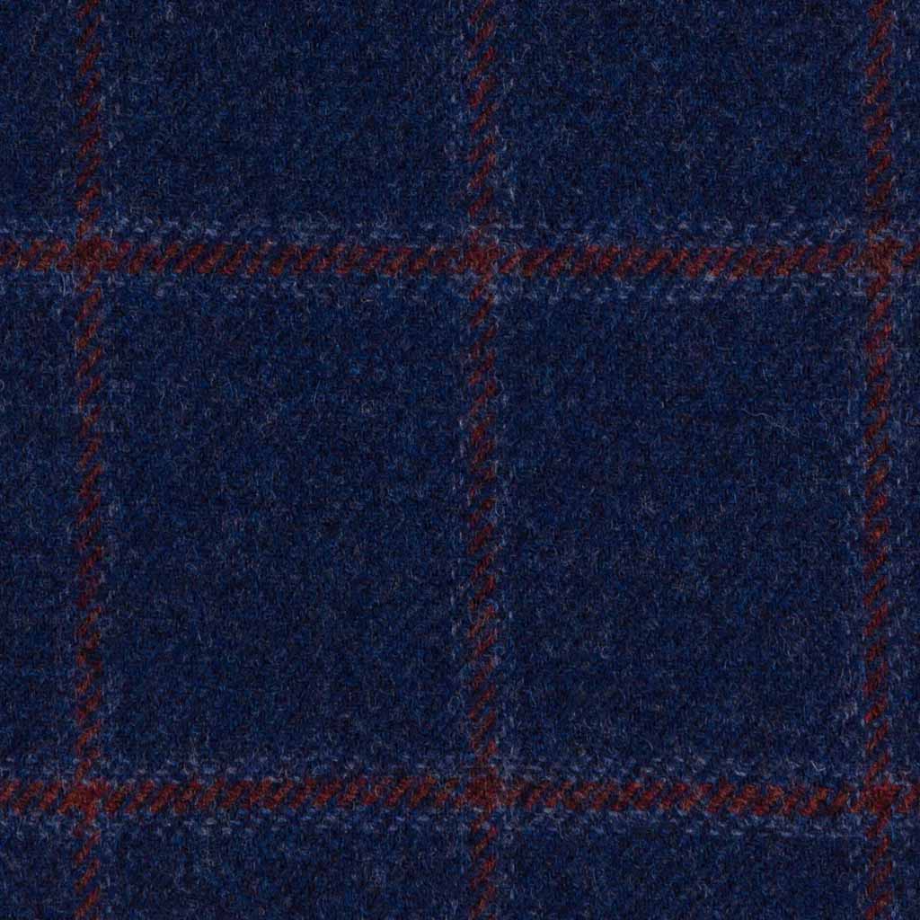 BLUE, RED CHECKS