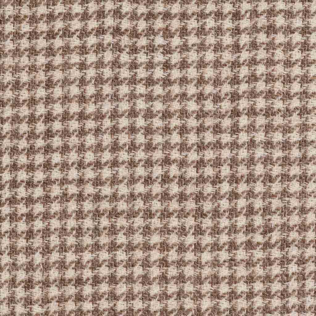 LIGHT BROWN, HOUNDSTOOTH