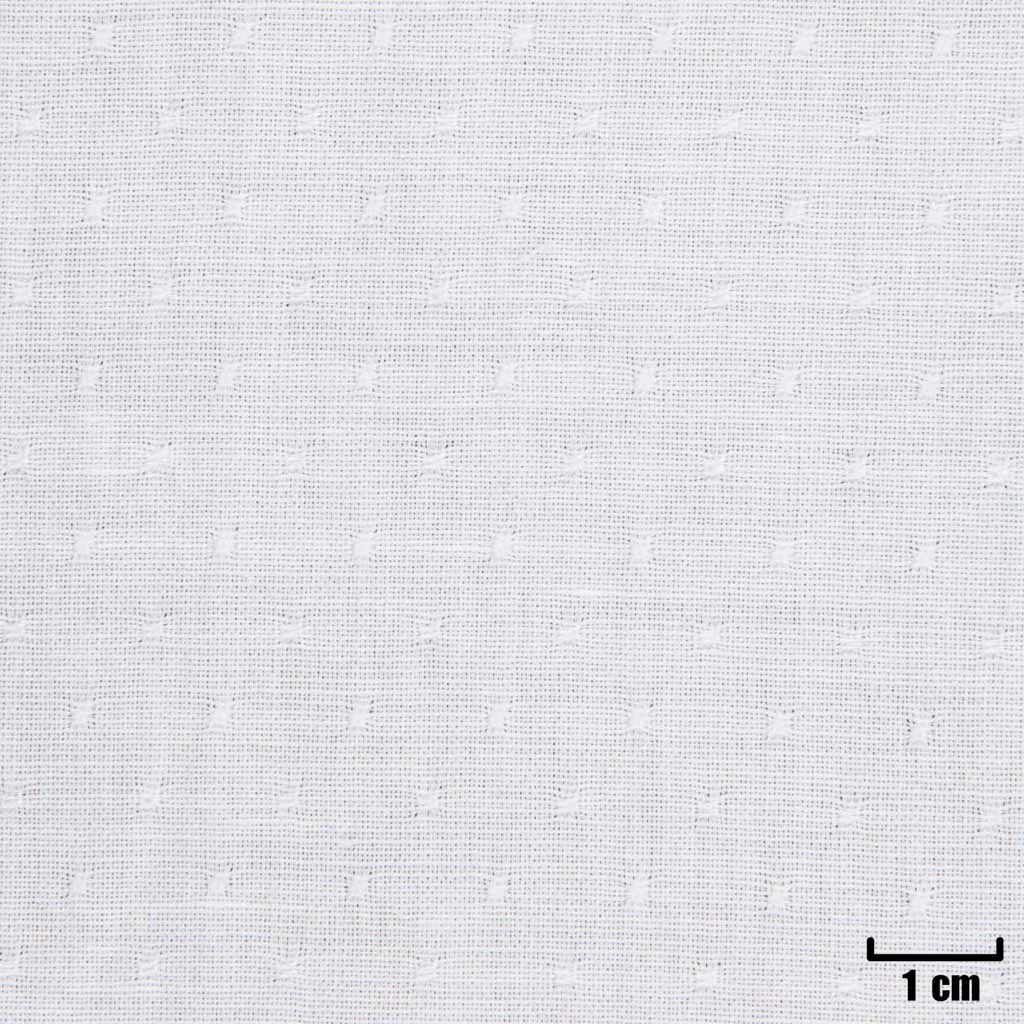 WHITE, DOTTED PATTERN